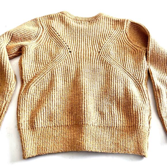 Mayoral Girls Mustard Yellow Fringed Sweater size 12 - Picture 5 of 7